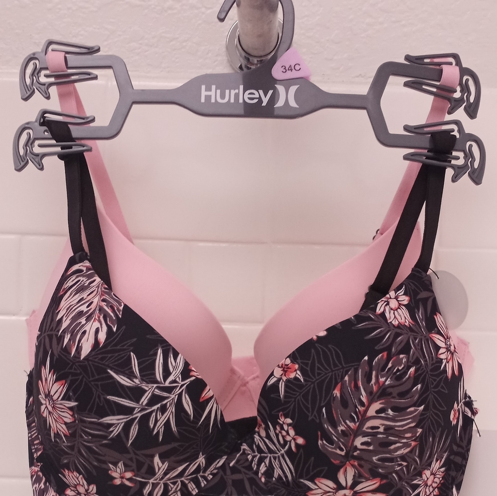 Hurley laser wing 2 pack 34C Bras